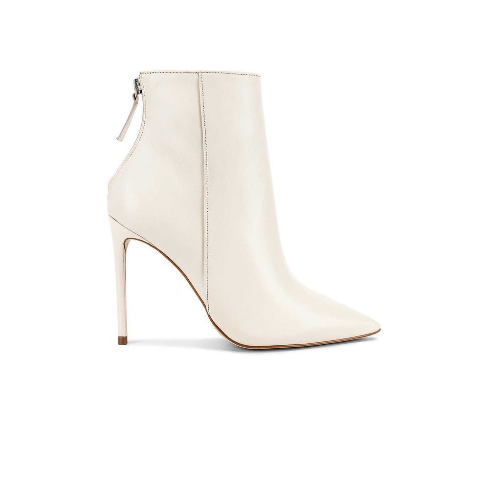 Steve Madden Via Leather Point Toe Stiletto Bootie - Picture 1 of 8